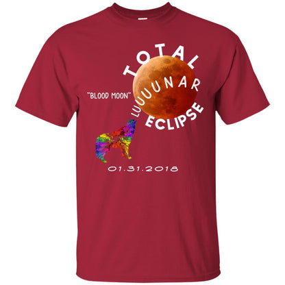 Best Total Lunar Eclipse Shirt 2018 Blood Moon T-shirt Cardinal