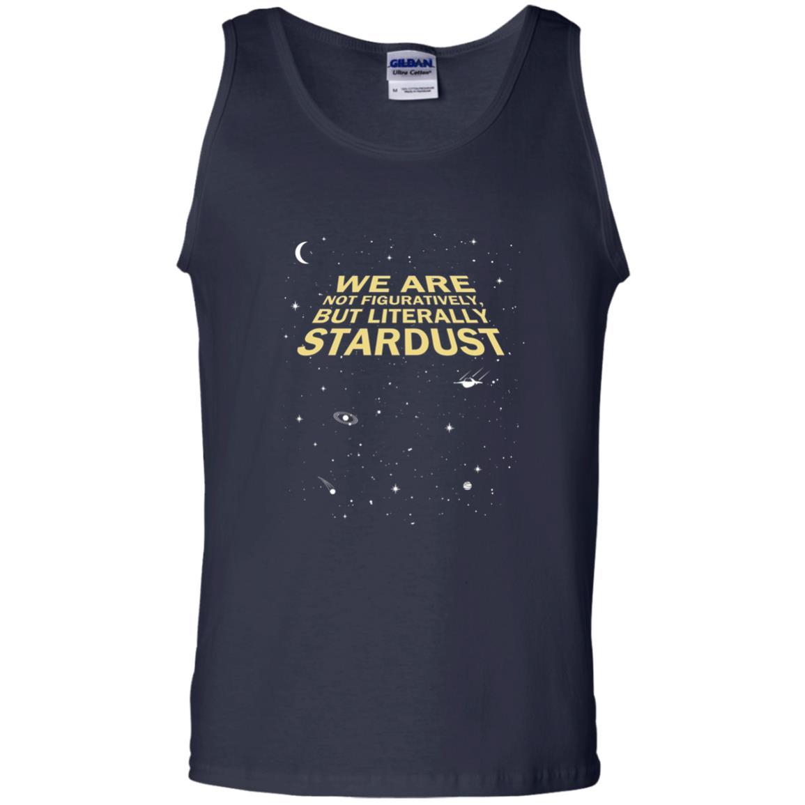 Astronaut T-shirt We Are Not Figuratively But Literally Stardust Navy