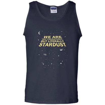 Astronaut T-shirt We Are Not Figuratively But Literally Stardust Navy
