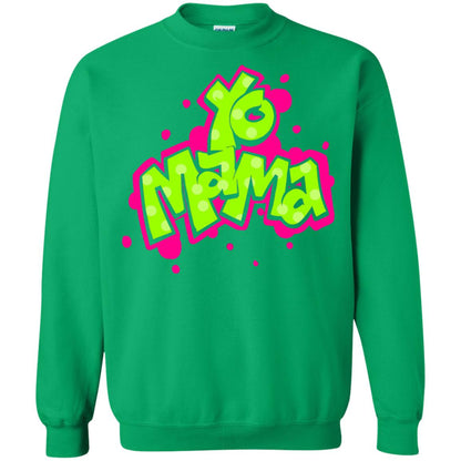 Yo Mama Fresh Princes Style 90s Hip Hop Party T-shirt Irish Green