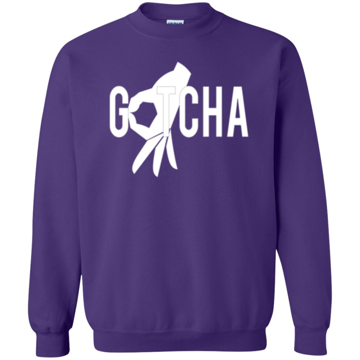Gotcha Finger Circle Game T-shirt Purple