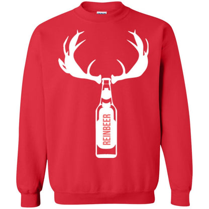 Christmas T-shirt Funny Christmas Reinbeer Red