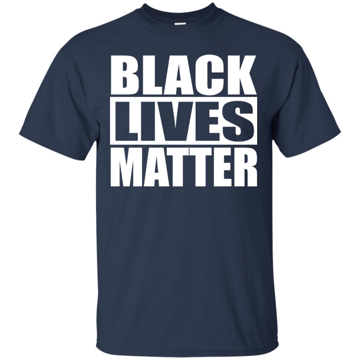 Black Live Matter Shirt Navy