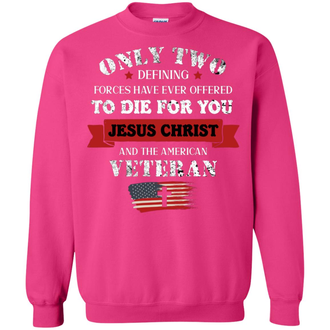 Only Two Defining Forces Have Ever Offered To Die For You Jesus Christ And The American Veteran Heliconia