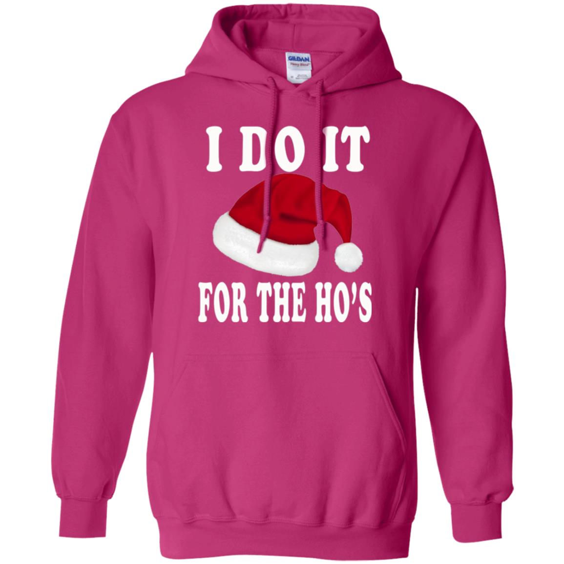 Christmas T-shirt I Do It For The Ho_s Heliconia