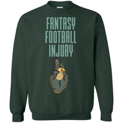 Gamer T-shirt Fantasy Football Injury Forest Green