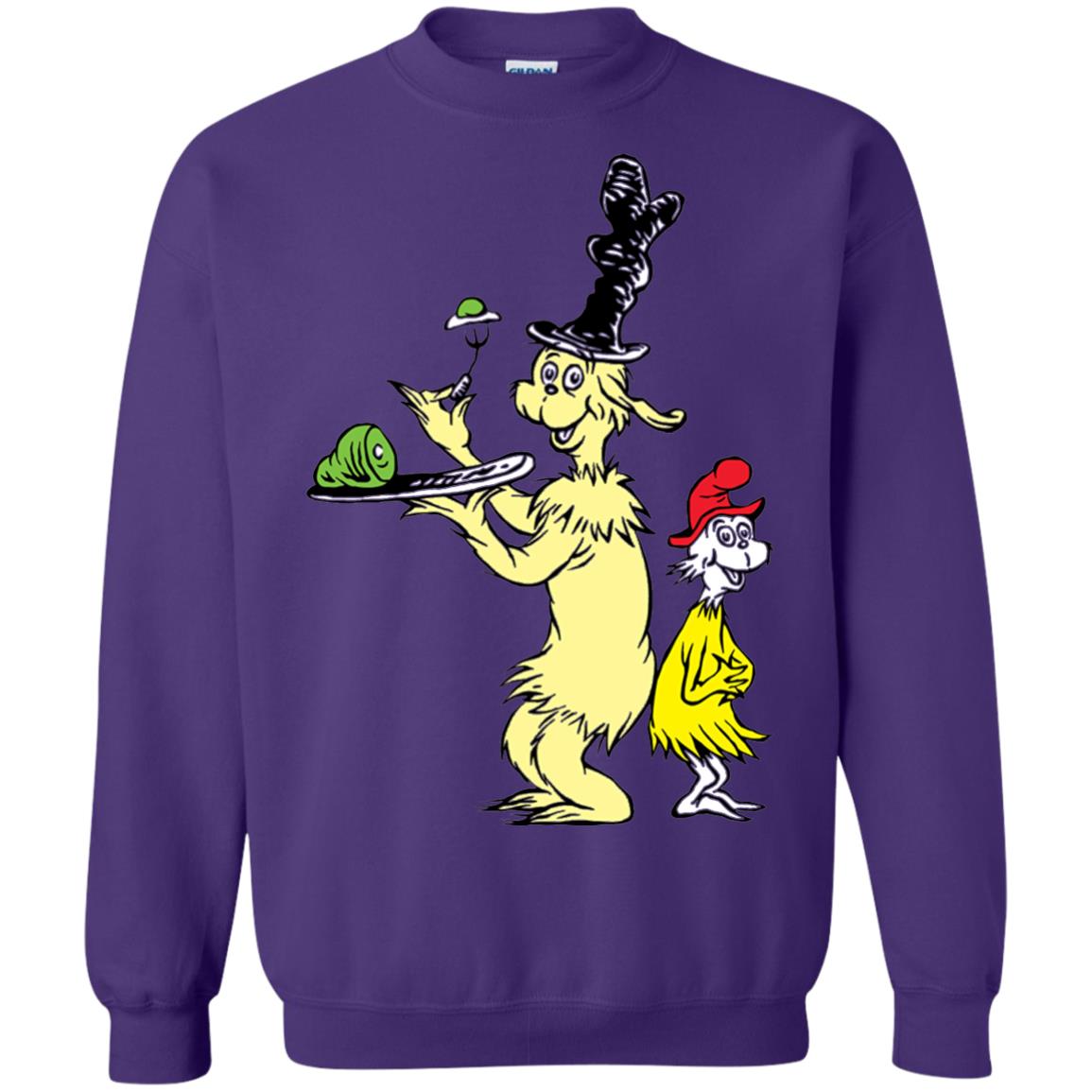 Dr. Seuss I Like Green Eggs And Ham T-shirt Purple
