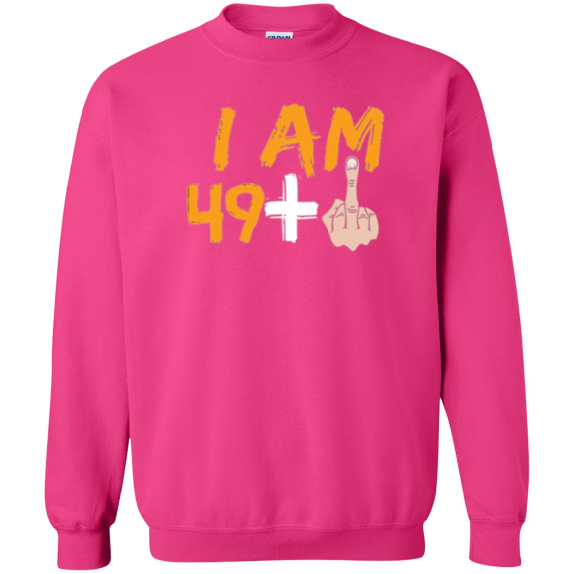 50th Birthday T Shirt I Am 49 Plus Heliconia