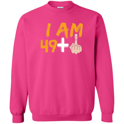 50th Birthday T Shirt I Am 49 Plus Heliconia