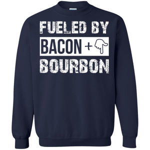 Whisky T-shirt Fueled By Bacon And Bourbon