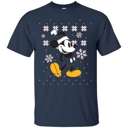 Christmas T-shirt Disney Mickey Mouse Navy