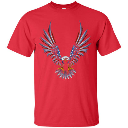 Patriotic T-shirt Eagle American Red