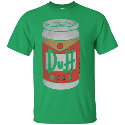 Iconic Brew T-shirt The Simpsons Duff Beer Irish Green