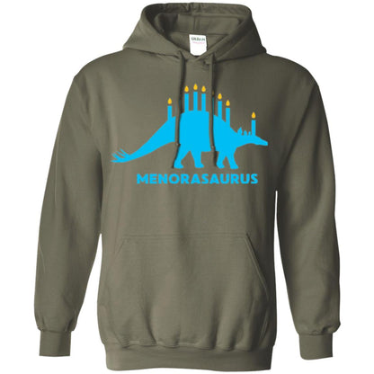 Dinosaur T-shirt Menorasaurus Military Green