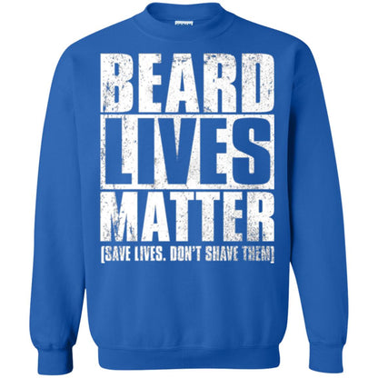 Beared Men T-shirt Beared Lives Matter Royal