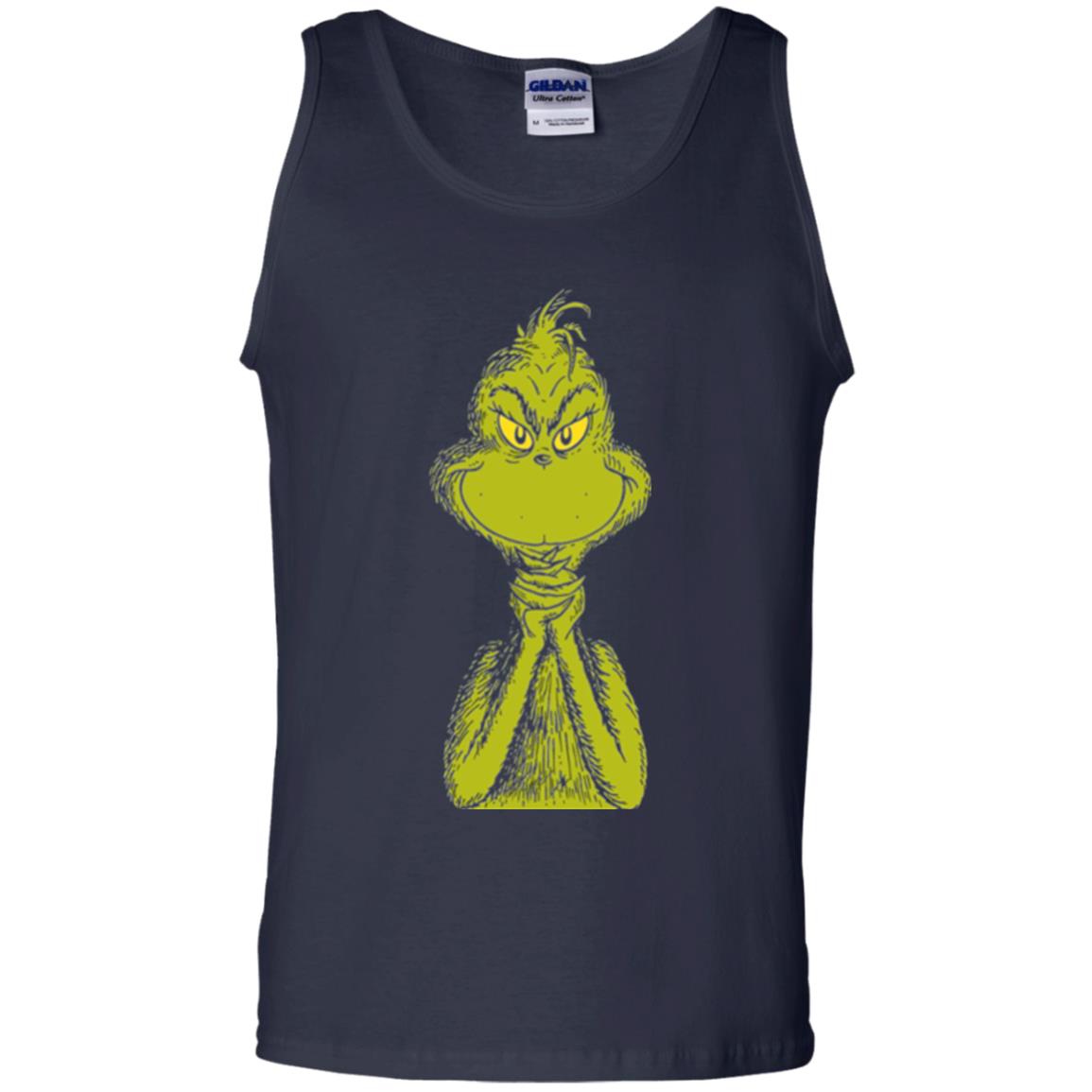 Dr. Seuss Classic Sly Grinch T-shirt Navy