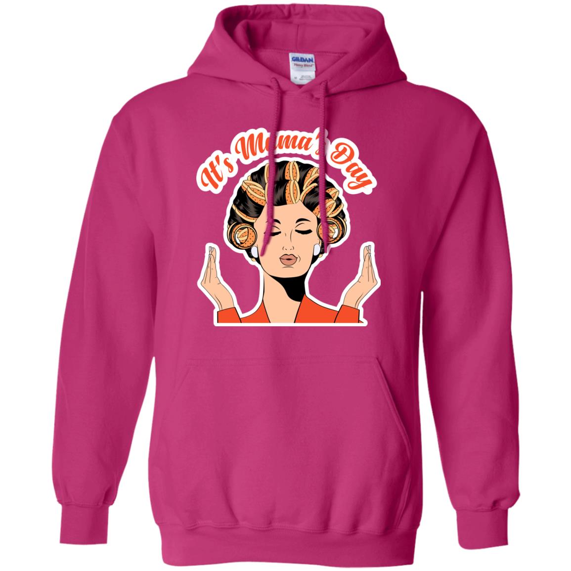 Its Mamas Day Mom Shirt Heliconia