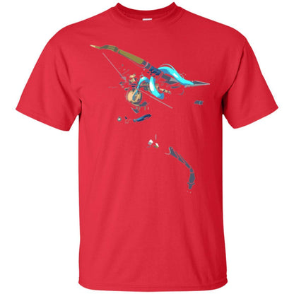 Overwatch Hanzo Dragonstrike Spray T-shirt Red