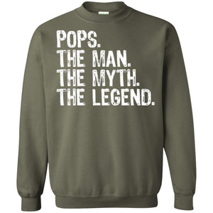 Daddy T-shirt Pops The Man The Myth The Legend