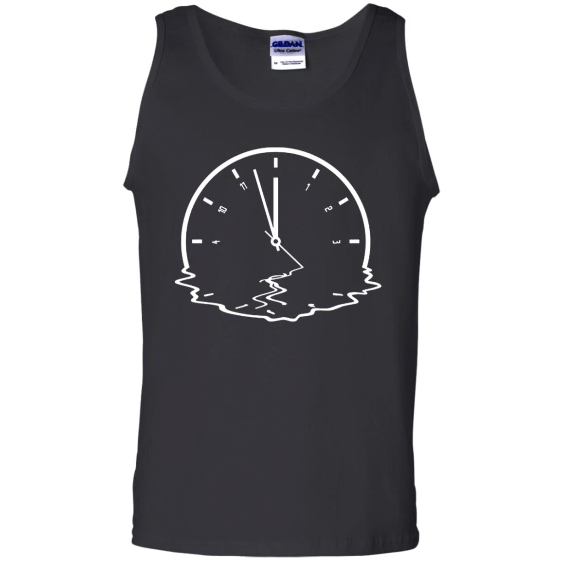 Alzheimer's & Dementia Awareness Funny Clock Gift Shirt Black