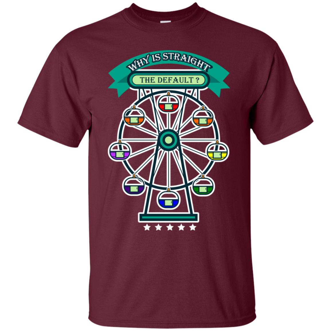 Why Is Straight The Default Lgbt Shirt Maroon