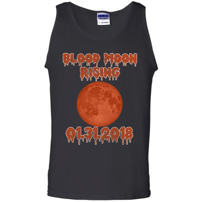 Blood Moon Rising Total Lunar Eclipse T-shirt Funny Lunar Eclipse Black