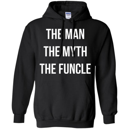Uncle T-shirt The Man The Myth The Funcle Black
