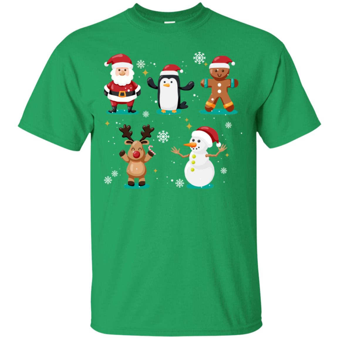 Christmas Character Ideas Gift Shirt Irish Green