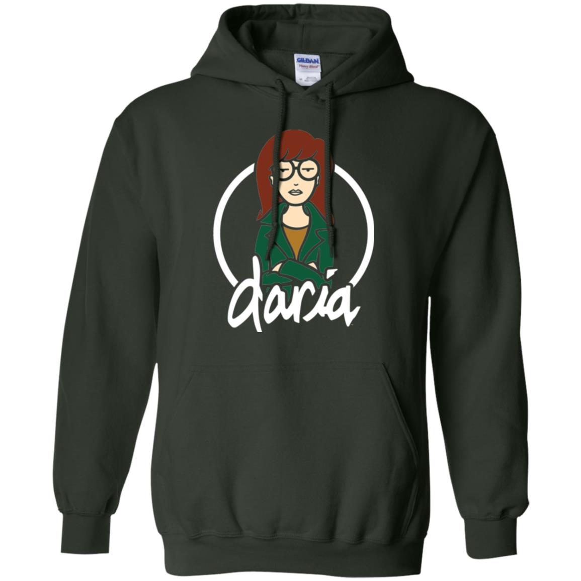 Mtv Daria T-shirt Mad At The World Forest Green