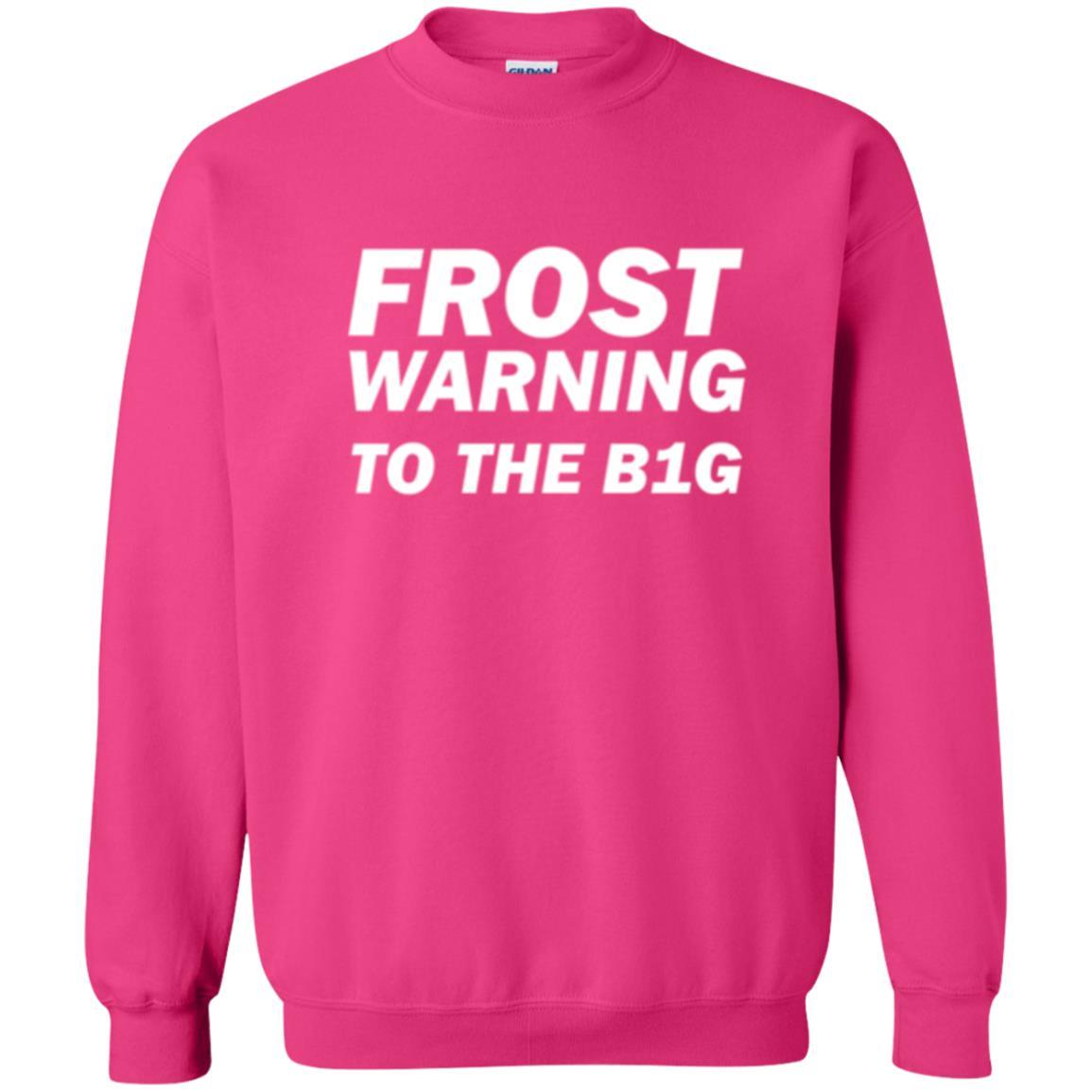 Frost Warning Nebraska T-shirt Heliconia
