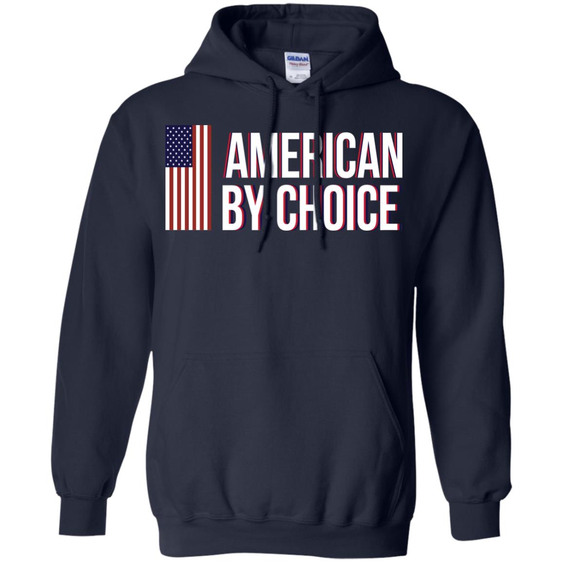 Flag Of American By Choice T-shirt Navy