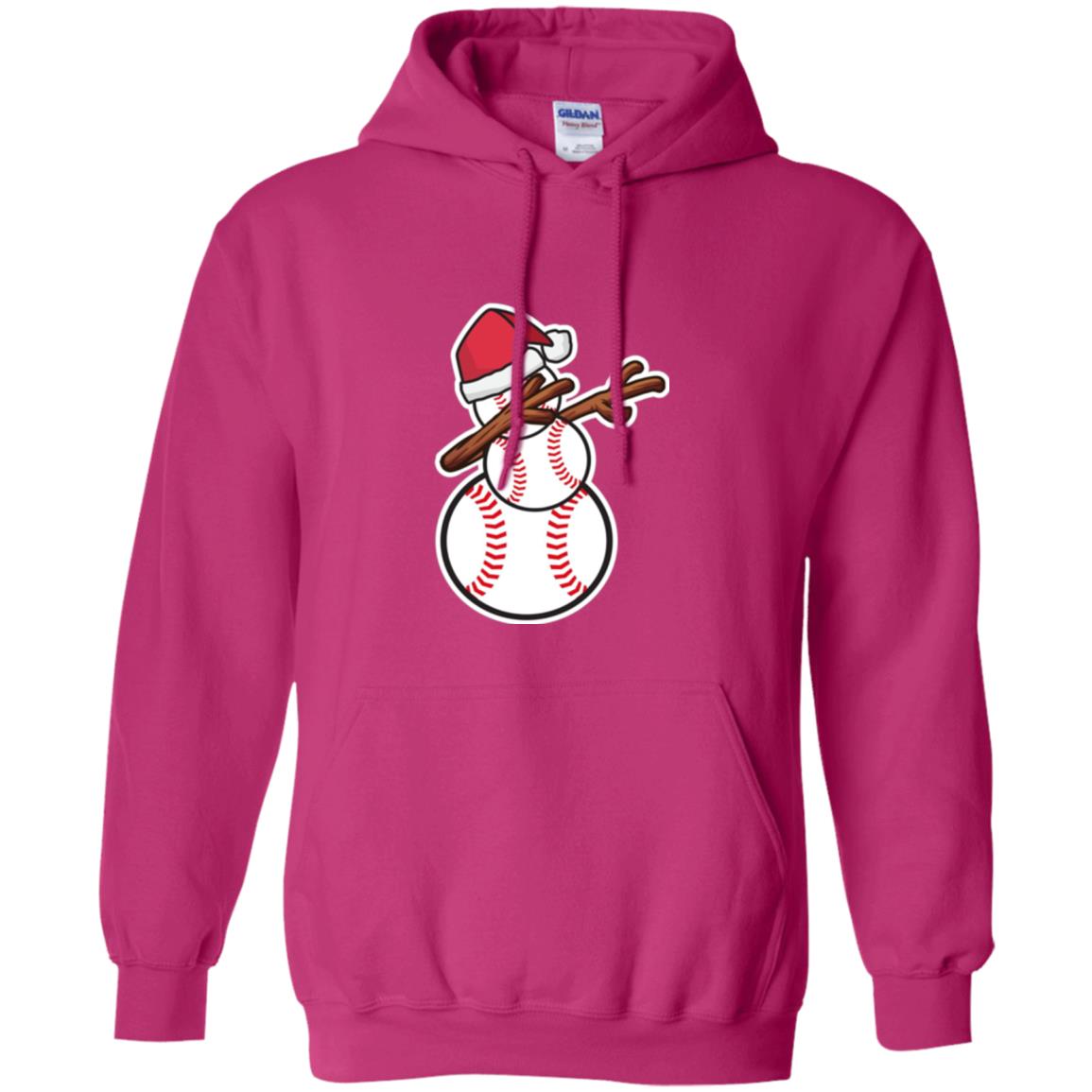 Christmas T-shirt Dabbing Snowman Baseball Heliconia