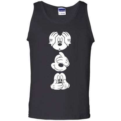 Cartoon T-shirt Disney Mickey Mouses Graphic Black