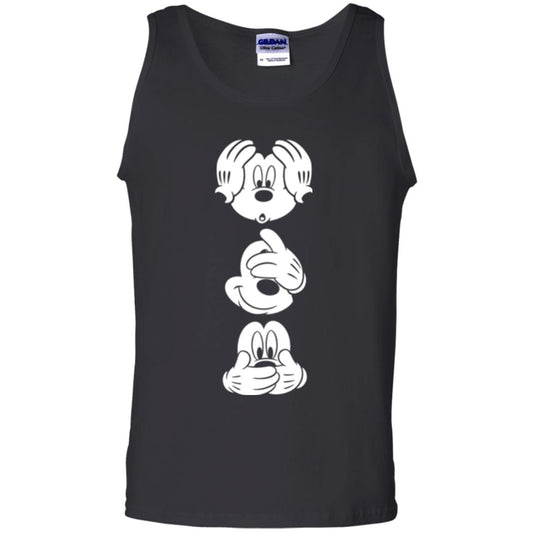 Cartoon T-shirt Disney Mickey Mouses Graphic Black