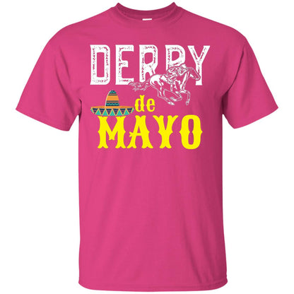 Cinco Derby De Mayo Horse Race Shirt Heliconia