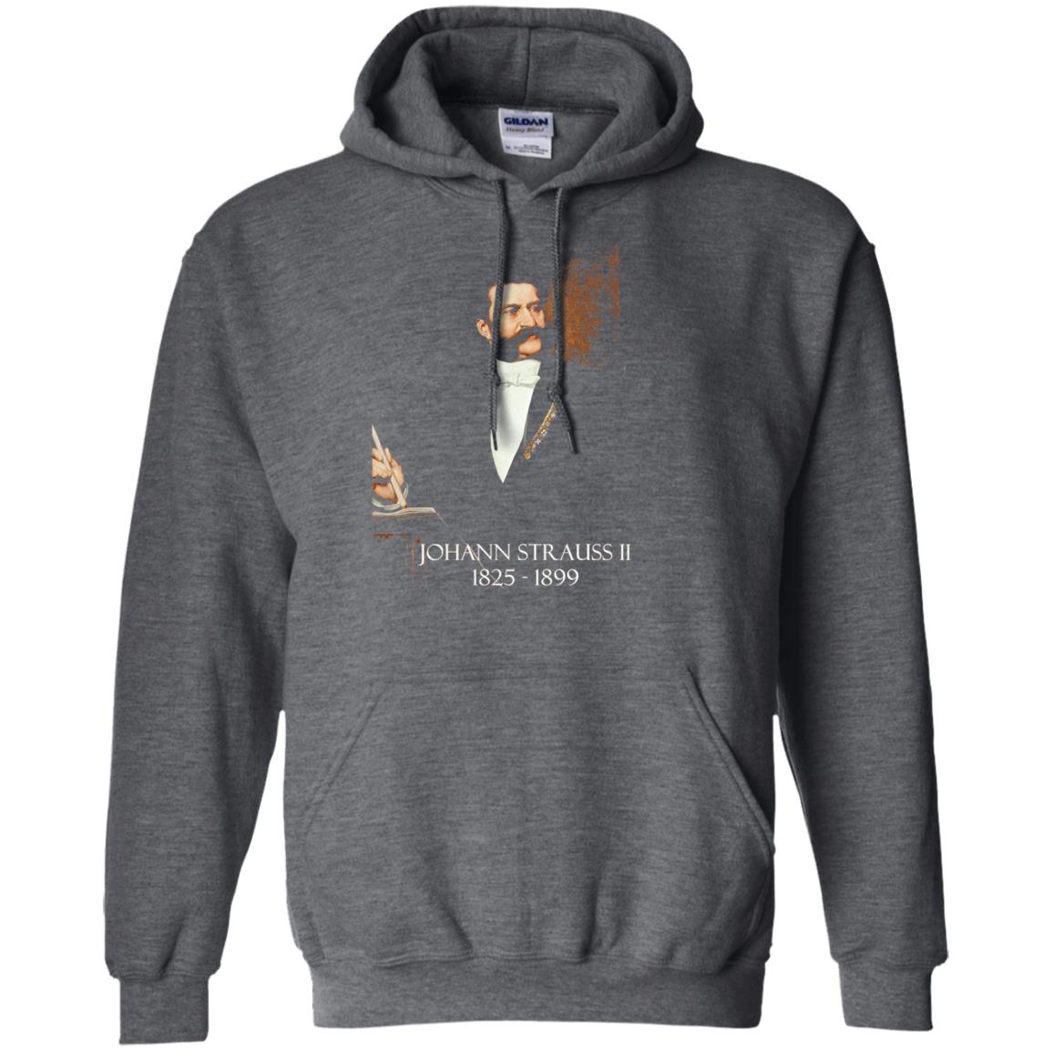 Musician T-shirt Johann Strauss Ii Dark Heather