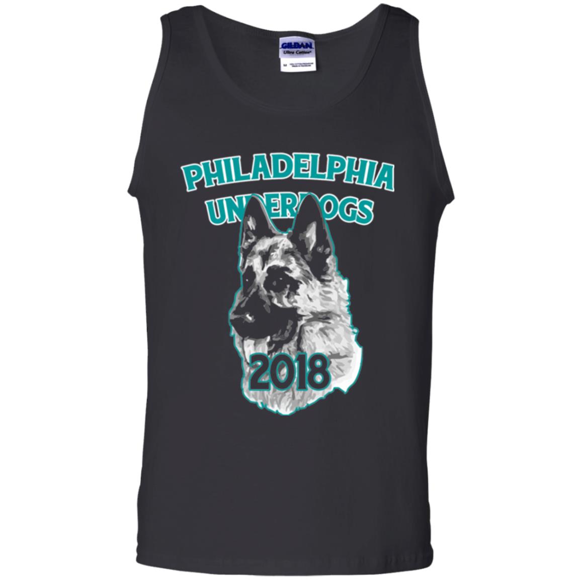 Dog Lover T-shirt Philadelphia Underdogs Celebration 2018 T-shirt Black