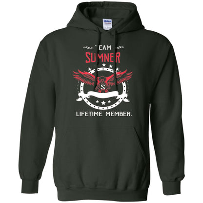 Team Sumner Lifetime Member Family T-shirt Forest Green