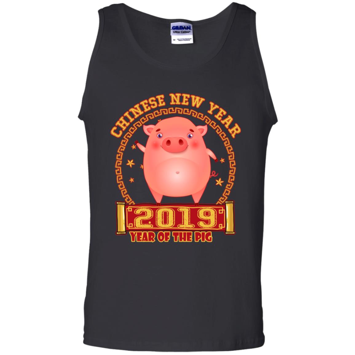 Chinese New Year Year 2019 Of The Pig Shirt Black