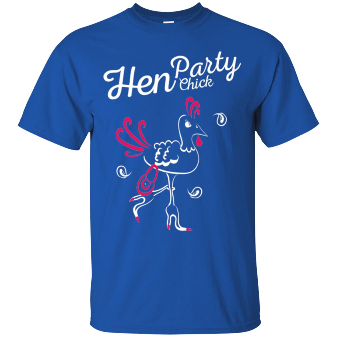 Hen Party Girly Hen Night T-shirt Royal