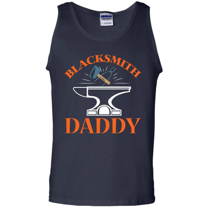 Blacksmith Daddy Happy Father's Day Shirt Navy