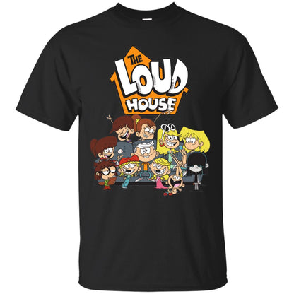 Nickelodeon The Loud House Character T-shirt Black