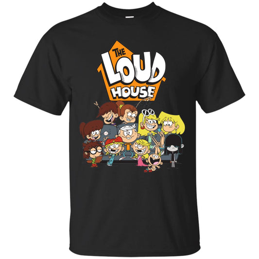 Nickelodeon The Loud House Character T-shirt Black