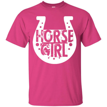 Horse Girl T-shirt I Love My Horses Racing Heliconia