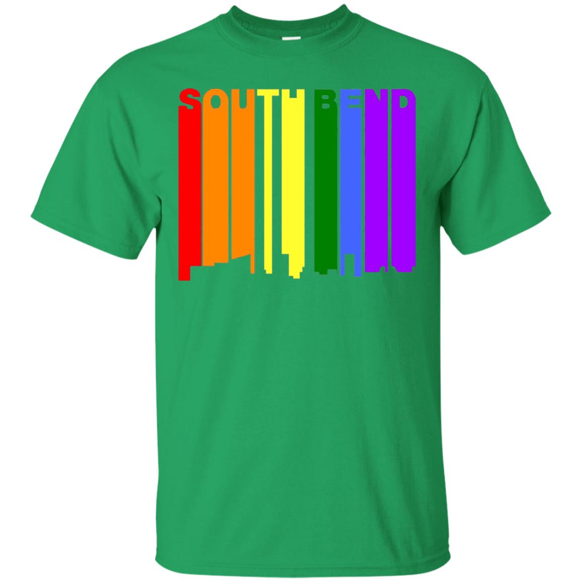 Lgbt T-shirt South Bend Indiana Irish Green