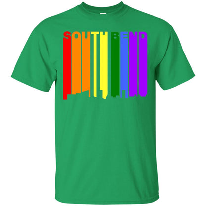 Lgbt T-shirt South Bend Indiana Irish Green