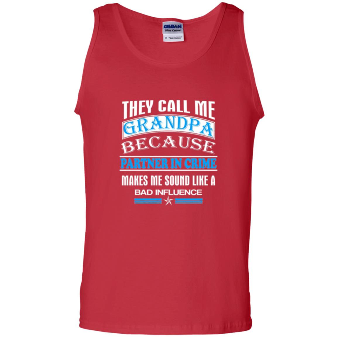 Family T-shirt They Call Me Grandpa Red