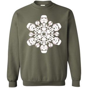 Film T-shirt Star Wars Stormtrooper Christmas Snowflake Graphic