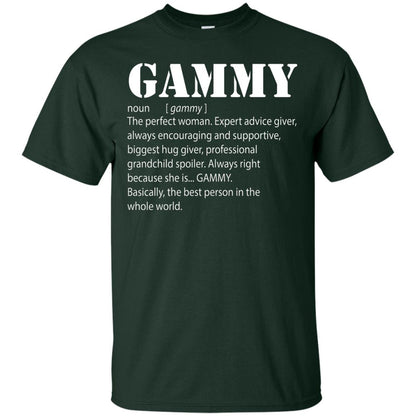 Gammy The Perfect Woman Expert Advice Giver Shirt Forest