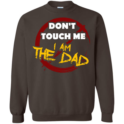 Daddy Shirt Warning Dont Touch Me I Am The Dad Dark Chocolate